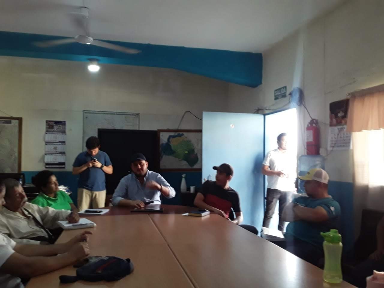 Reunión para programar fecha de mercadito Solidario 